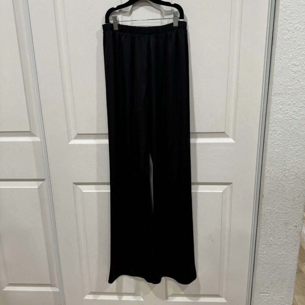 Women’s Cotton On Satin Flare Leggings High Waisted Size Small S Us 4